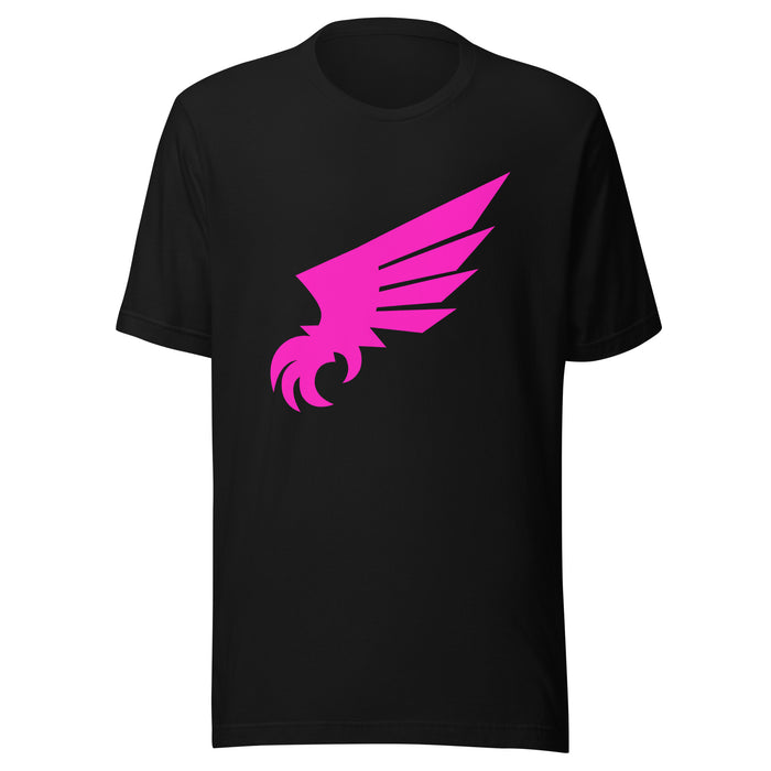 Pink Winged Claw : Unisex 3001 T-Shirt